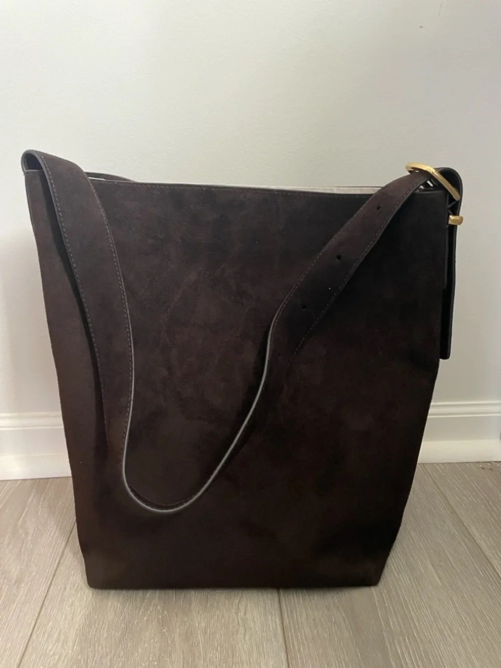 Madewell Suede Shoulder Tote - Picture 8 of 8